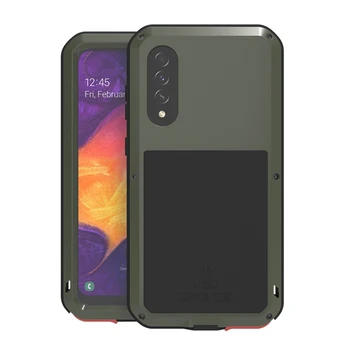 

Shockproof Aluminum Metal Case for Samsung Galaxy A50 A50S 360 Full Body Protective Outdoor Shocked Armor Cover On etui A 50 50S
