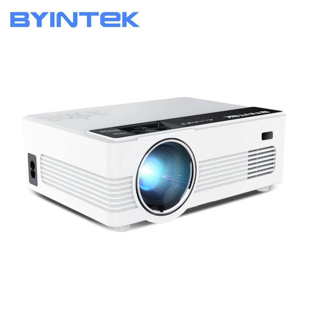 Домашний кинотеатр BYINTEK C520 Mini HD 150 дюймов портативный светодиодный Видеопроектор