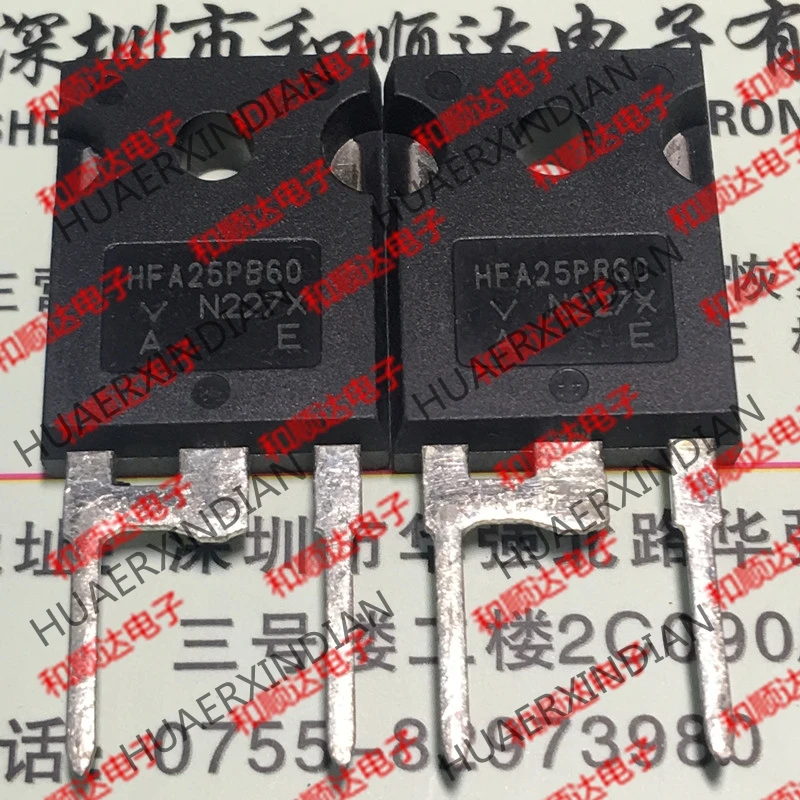 10 шт./лот и HFA25PB60 TO-247-2 600V 25A