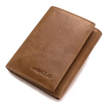 

Vintage Men Wallets Male Multifunctional Cowhide Male Purse Coin Pocket Photo Card Holder PU Leather Short Wallet