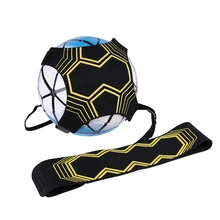 Enhanced Football Kick Trainer Hands-Free Solo Soccer Trainer Elastic Adjustable Soccer Training Euipment Aid Fits Balls 5,11