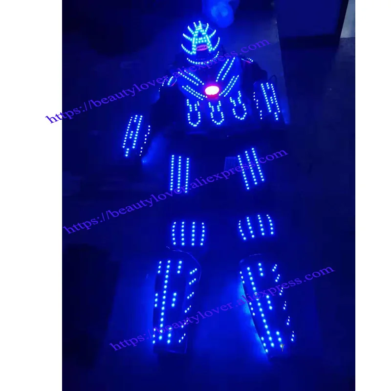 lumious Captain America costume