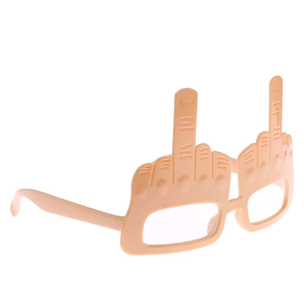 Funny Sunglasses Middle Finger Gesture Eyegalsses Party Fun Do Dress Up