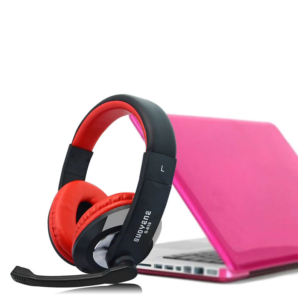 Hearset открытый бас объемный Srereo гарнитуры наушники с микрофоном для iPhone MP3 ПК ноутбук телефон игры Earphones-L1210
