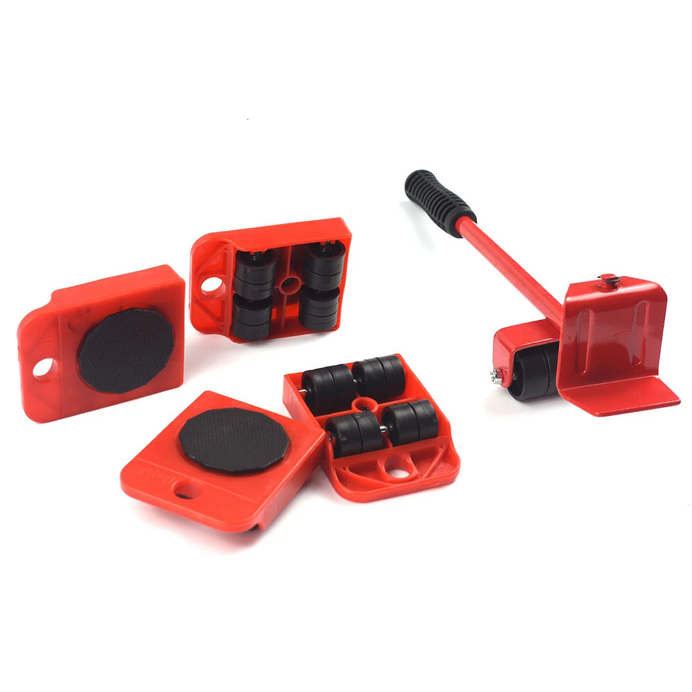 Furniture Mover Tool Set Furniture Transport Lifter Heavy Stuffs Moving Tool 4 Wheeled Mover Roller+1 Wheel Bar Hand Tools Set Furniture Mover Tool Set Furniture Transport Lifter Heavy Stuffs Moving Tool 4 Wheeled Mover Roller+1 Wheel Bar Hand Tools Set