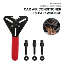 

Air-Conditioning Wrench Repair Tool A/C Clutch Remover Hand Kit Hub Puller Holding Car Accessories Repair Disassembly Tool