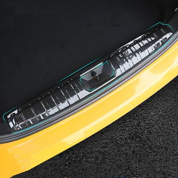 

Car Rearguards Rear Bumper Trunk Inner Outer Sill Plate Protector Guard Trim Cover Sticker for Mini Cooper F55 F56 F54 R60