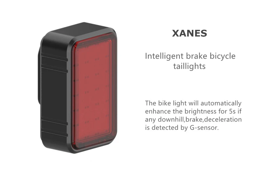 XANES STL10 тормозной велосипед задний фонарь электрический скутер мотоцикл E-Bike Велоспорт Кемпинг для факела светодиодный фонарь фонарик