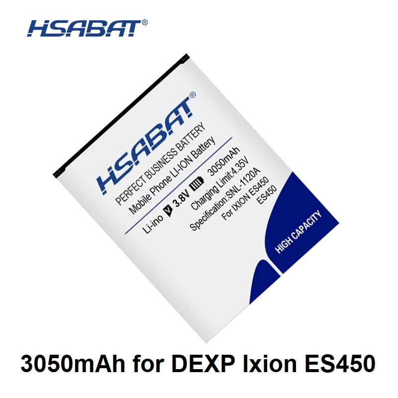 Аккумулятор HSABAT 3050 мАч для DEXP Ixion ES450