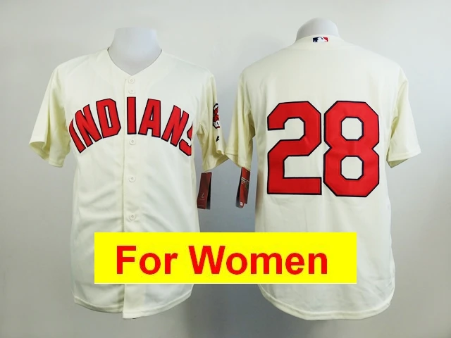 Розовый Женщины Кливленд Франсиско Линдор Jim Thome Corey Kluber Jason Kipnis FLEX& Cool base-плеер Джерси - Цвет: Розовый