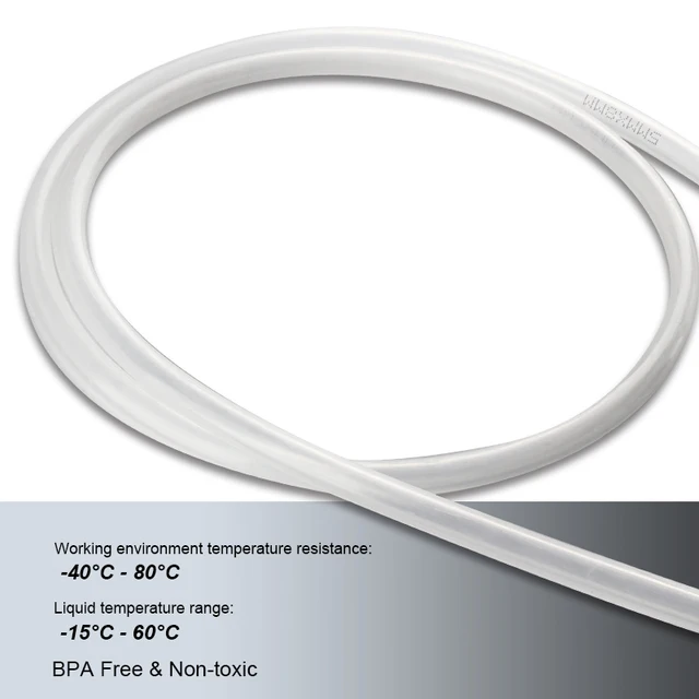 3M Tube Hose Beer Gas Line,Homebrew Double Wall EVA Tubing ID 5mm OD 8mm Beer Pipe Hose Smoothly Inner Barrier Less foam produce 3