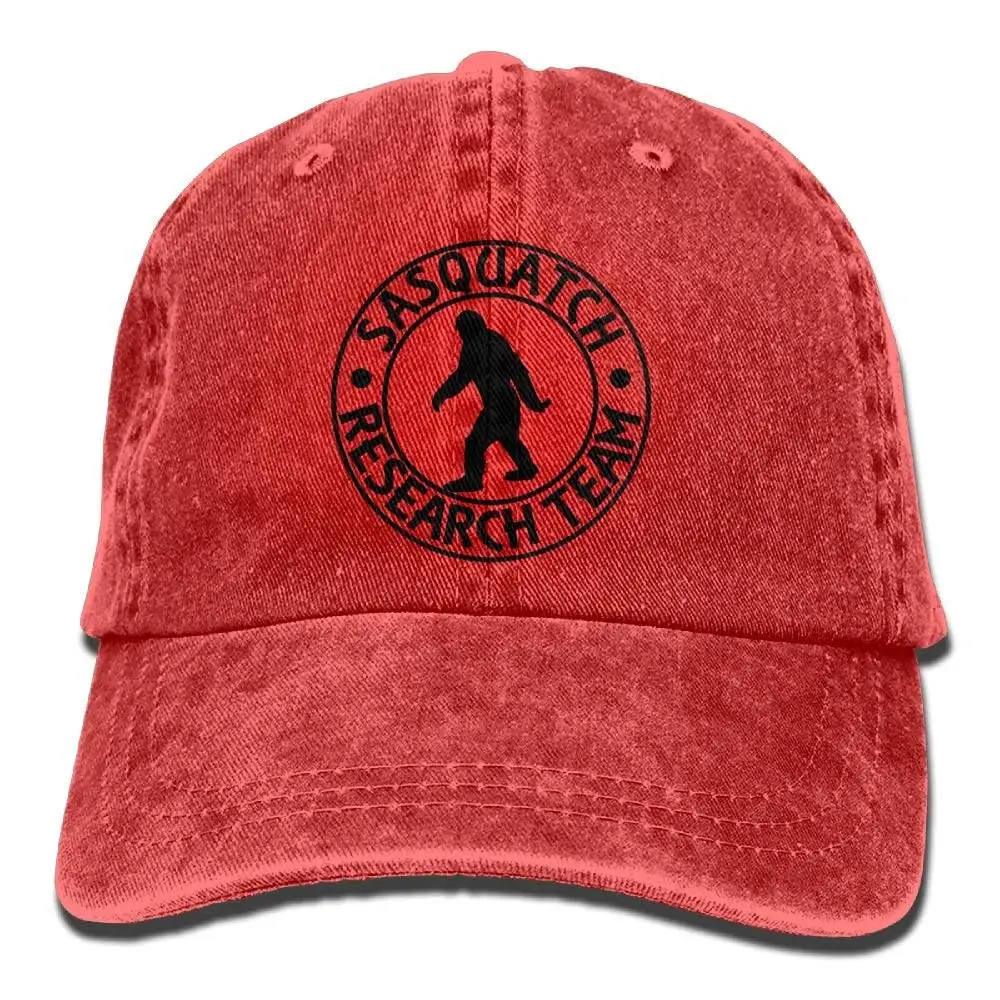 Sasquatch Bigfoot исследовательская команда Простая Регулируемая ковбойская Кепка джинсовая шляпа для женщин и мужчин