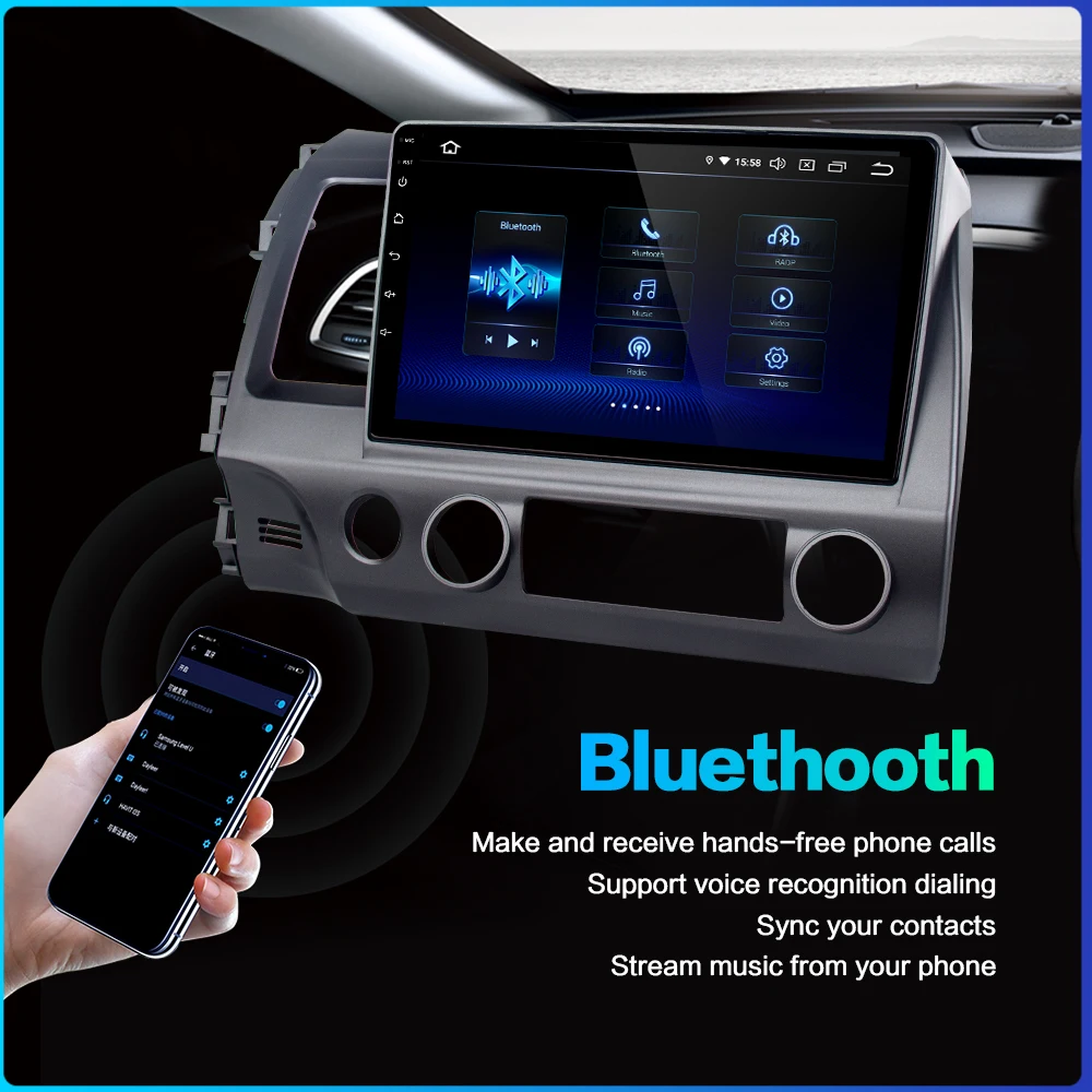 Sale for Honda Civic 2009 2010 2011 Car Android 9.0 Unit Radio Player Vehicle GPS navigation Right Left Hand Drive Multimedia PC 0 Sale for Honda Civic 2009 2010 2011 Car Android 9.0 Unit Radio Player Vehicle GPS navigation Right Left Hand Drive Multimedia PC 0