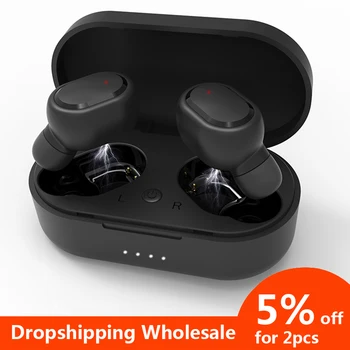 

TWS Mini Bluetooth Earphone Wireless Earphones True Wireless Earbuds Bluetooth 5.0 EDR Sports Magnetic Charging In Ear Earphone