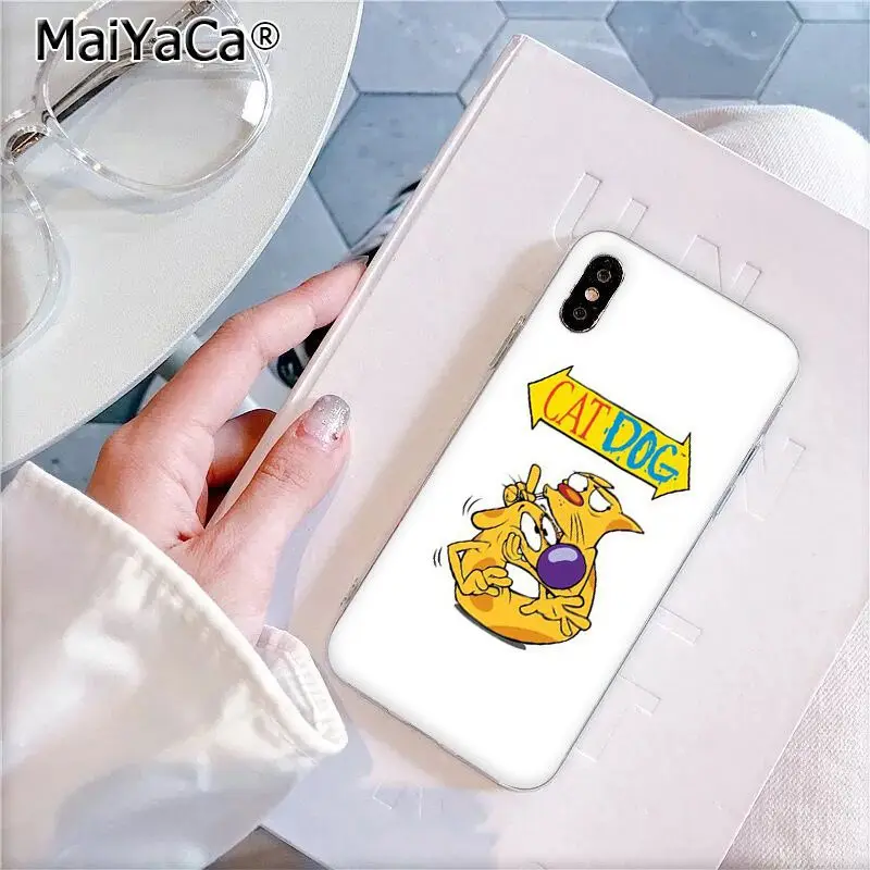 MaiYaCa RUGRATS Rocko medins life dog Прозрачный чехол для телефона Apple iphone 11 pro 8 7 66S Plus X XS MAX 5S SE XR