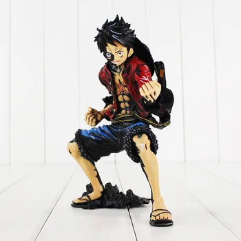 

NEW hot 18cm One piece black Monkey D Luffy Action figure toys collection doll Christmas gift