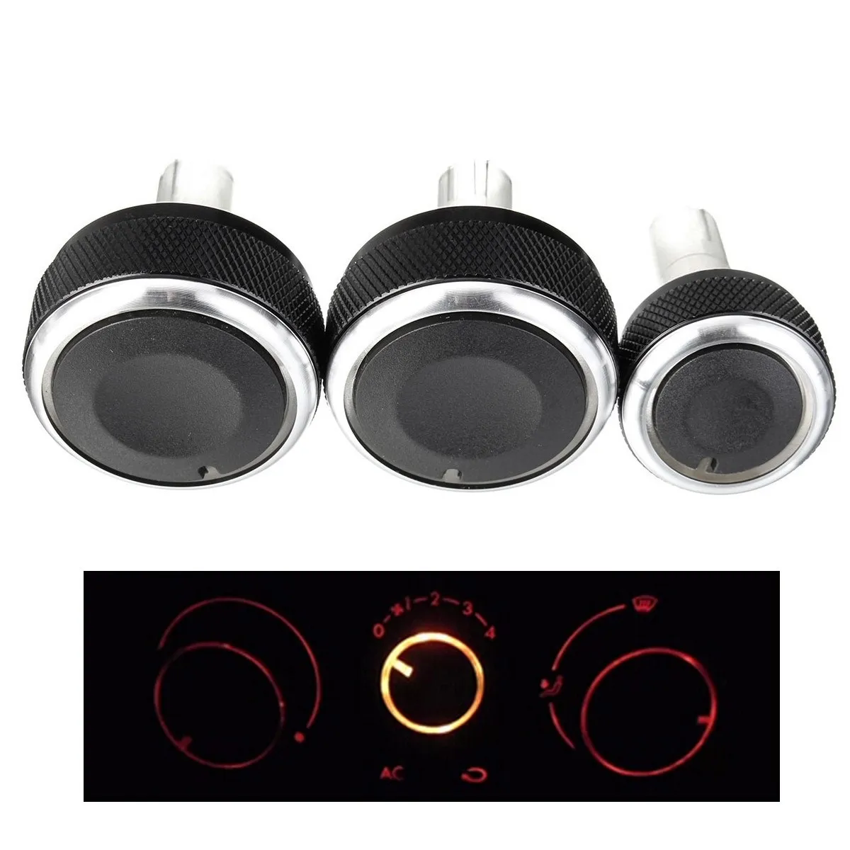 Новинка 3 шт./компл. автомобильный Кондиционер вкл. Выкл. переключатель наклейка