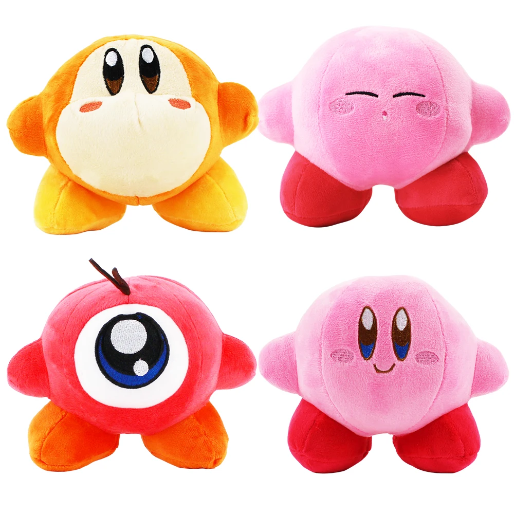 

14cm Kirby Plush Toy Pink Kirby Waddle Dee Doo Soft Stuffed Toy Gift for Kids