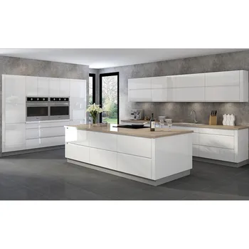 

Custom Wholesle Furniture MDF Board Kitchen Pantry Cupboards OP15-051