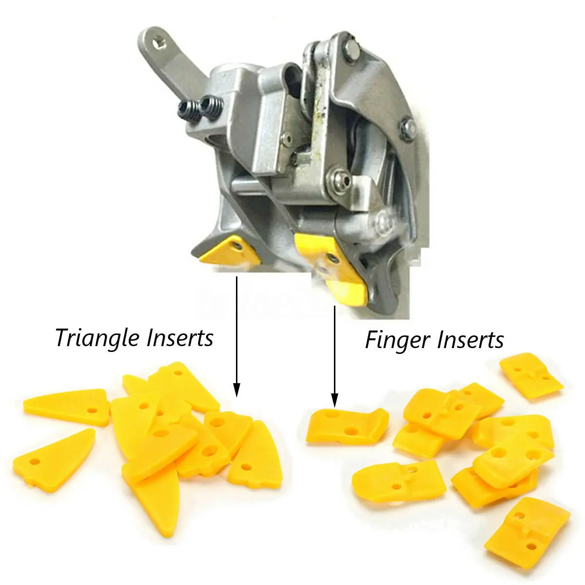 

20 X Finger+Triangle Leverless Inserts Protector For Corghi Hunter Tire Changer