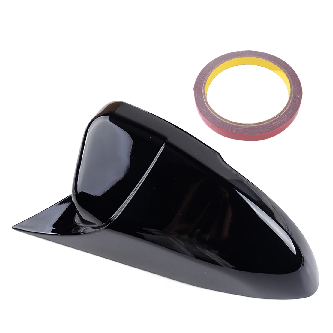beler Black 2PCS Ox Horn Rear View Mirror Cover Trim ABS Car Styling Fit for Honda Accord