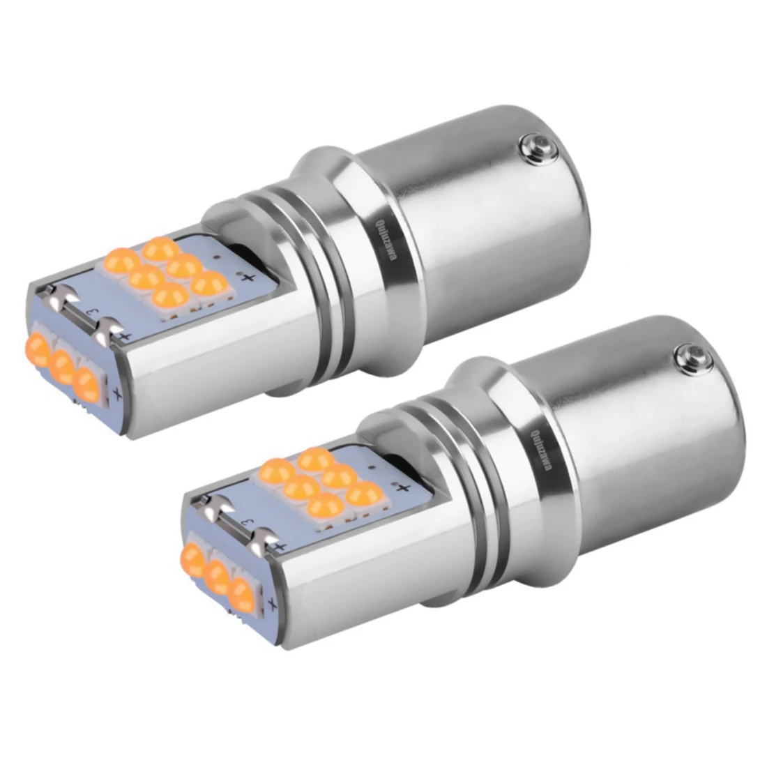 Super Bright Canbus Amber BAU15S 7507 PY21W 1156PY LED Turn Signal Light Bulbs /&