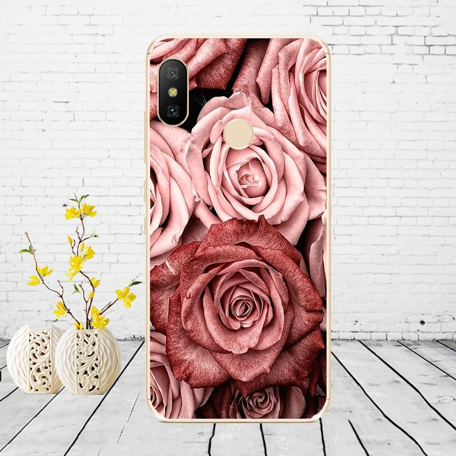 Силиконовый чехол для Xiaomi mi A2 LITE, чехол с полной защитой, мягкая задняя крышка из ТПУ, чехол для телефона s для Xio mi A2 LITE, бампер - Цвет: K7