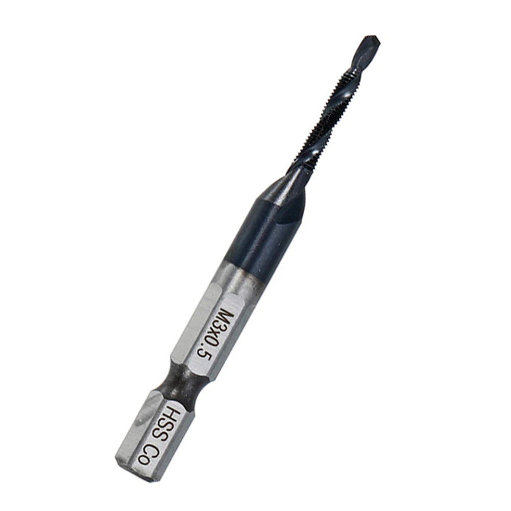 

Hrc89 M3-M10 Combination Drill Tap Bit Set Tialn Coated Deburr Countersink Bits For Woodworking Metal Hole DIY Punching Tools
