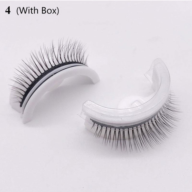Self-Adhesive False Eyelashes Natural Multiple reversible glue-free self-adhesive pairs of false eyelashes Dropshipping