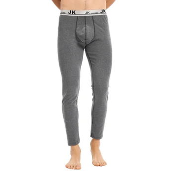 

Men Thermal Underwear Bottoms Winter Thermal Warm Long Bottoming Pants Leggings Elastic Underwear male clothes sleepwear