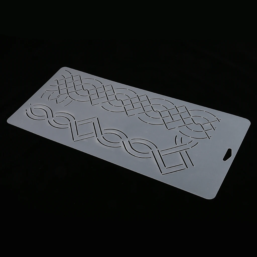 Semi-transparent  Drawing Quilting Stencils For DIY Art Craft Tool #7