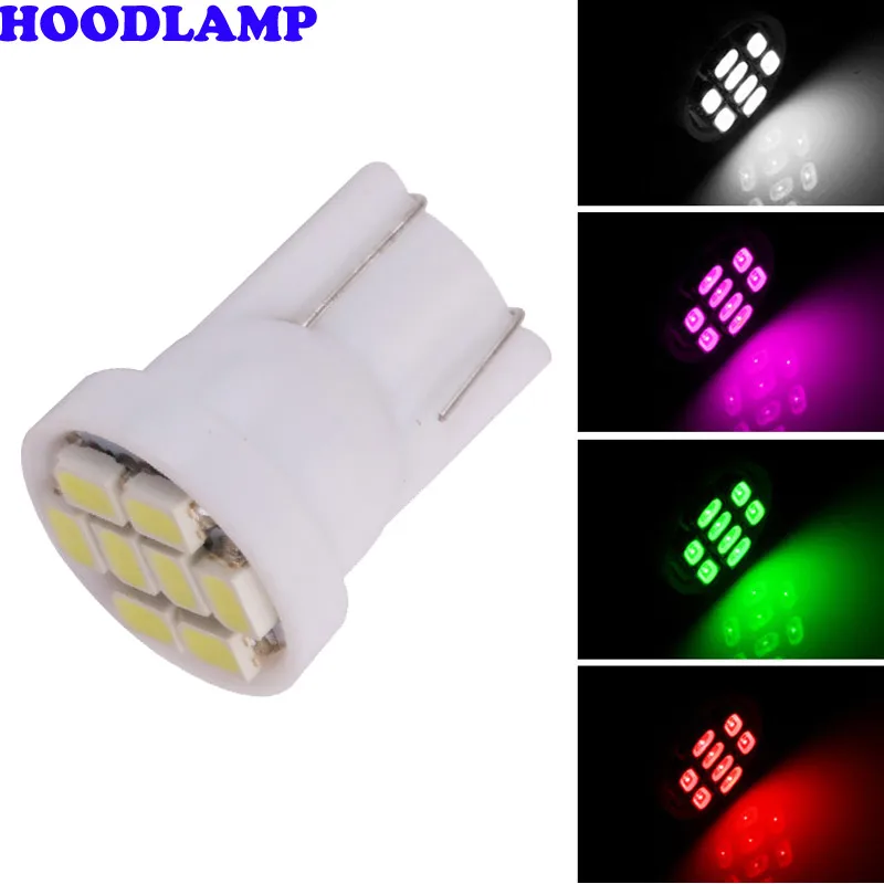 Автомобильный светодиодный лампы 12V T10 8SMD 1206 автомобиль лампа на крышу светильник