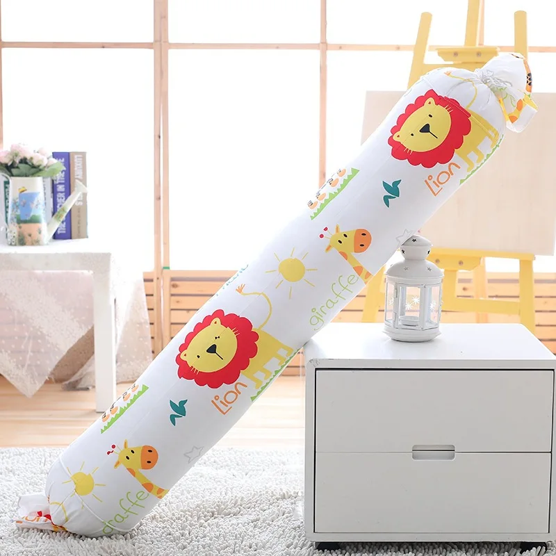 Washable Cute Strip Candy Pillow Cylindrical Cushion Cartoon Pillow Couples Double Pajama Large Size Pillow