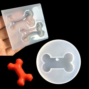 

Silicone Mold For Jewelry Dog Tag Bone With Hole Resin Silicone Mould Handmade Tool Resin Epoxy Resin Molds
