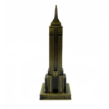 

The World Famous Landmark Metal Model Of The Empire State Building Model Zinc alloy home decoration souvenirs