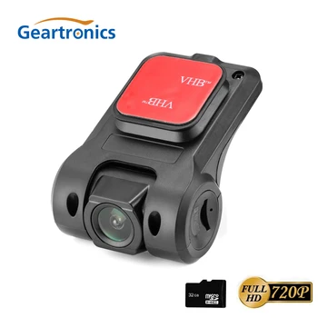 

USB Car DVR Camera ADAS 720P HD 150° WDR F1.8 Night Vision Camera dvr Black G-sensor Video Recorder Car Smart Dash Camera