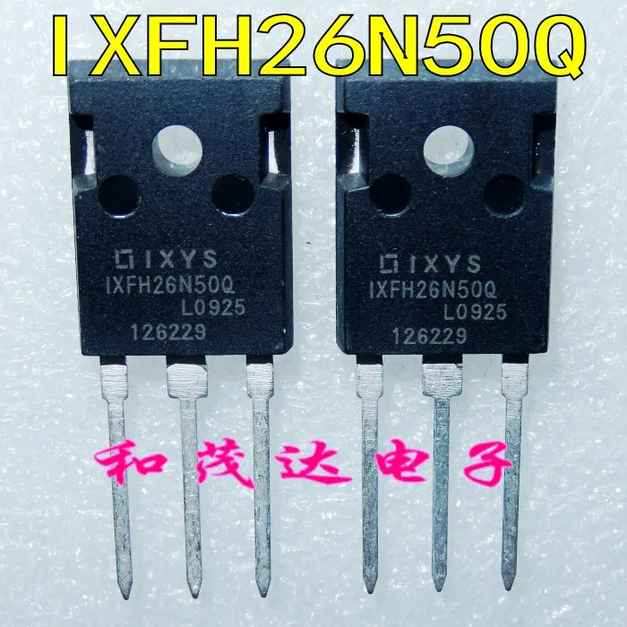 5 шт. IXFH26N50Q TO-247 N 500V 26A