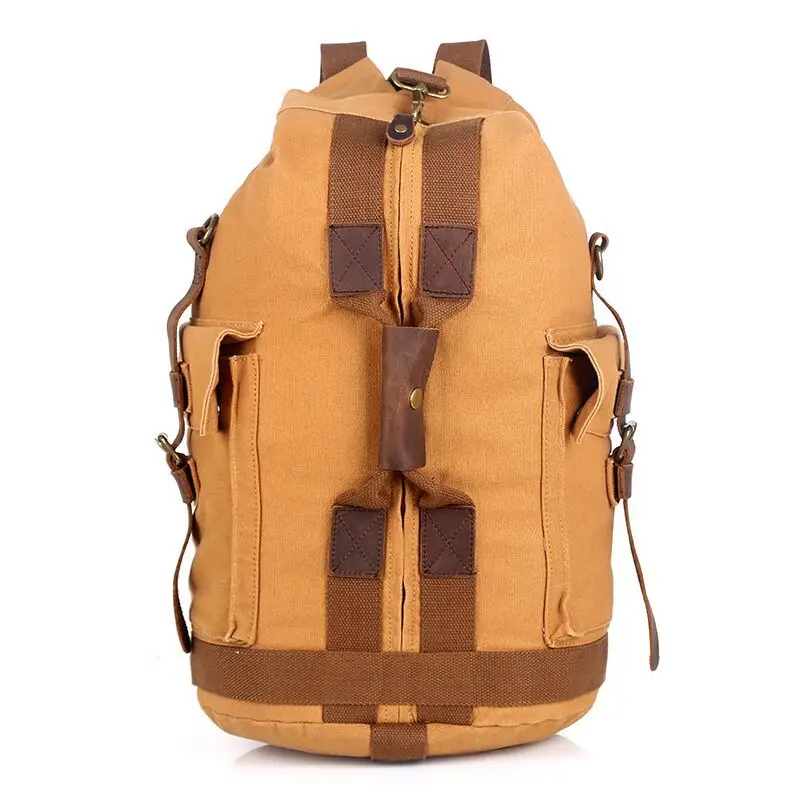 

Qisemian Manufacturers Direct Selling Fashion Backpack Korean-style Style Brand Dual Purpose Canvas Bag Backpack