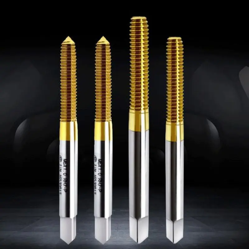 

HSS TIN Taps Titanium Plated Extrusion Tap for Stainless Steel Aluminum Steel Copper Extrusion Tapping Threading Tools