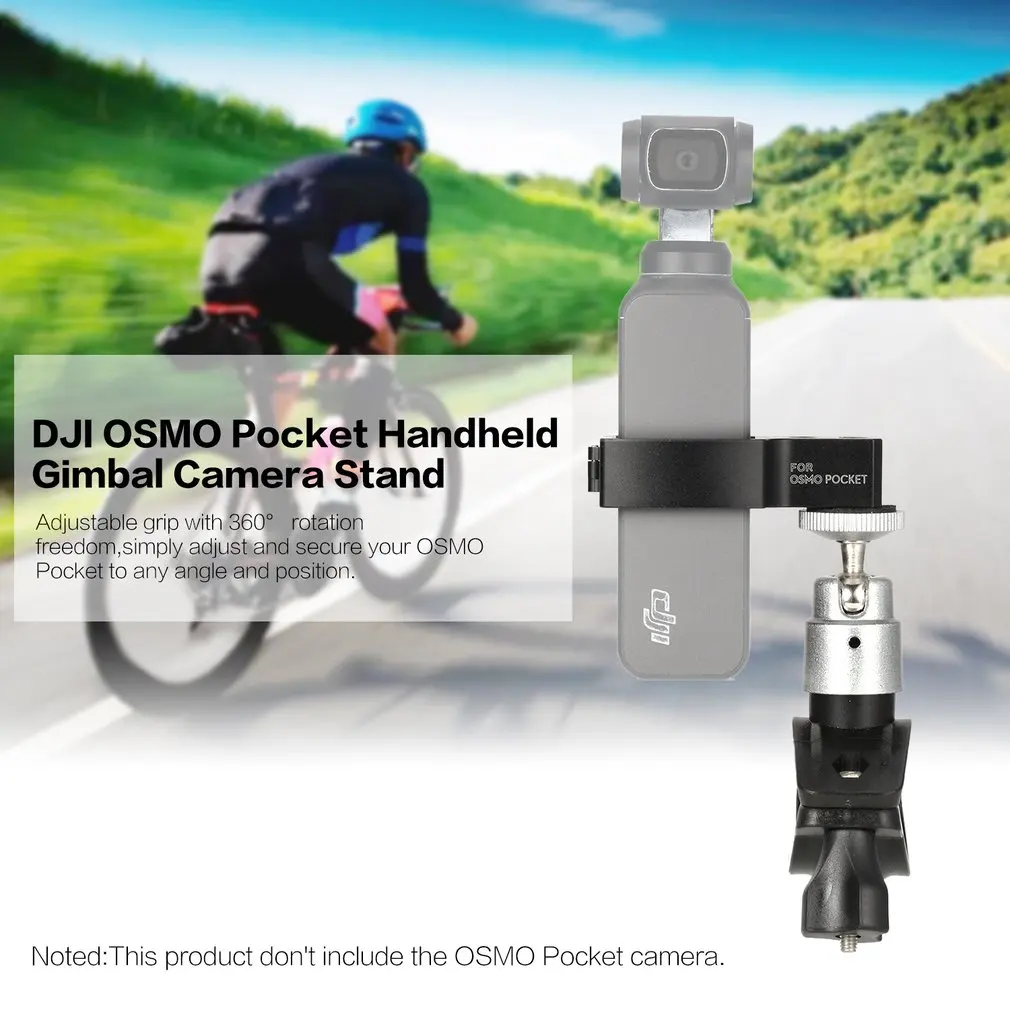 DJI OSMO Карманный ручной карданный удлинитель аксессуары OSMO Карманный кронштейн для автомобиля, велосипеда, мотоцикла, кронштейн для велосипеда