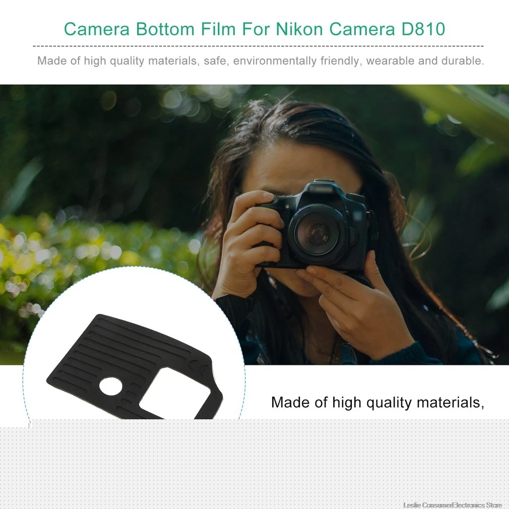 Для Nikon D800 D800E D810 нижний орнамент задняя крышка резиновая DSLR камера запасной блок Ремонт Часть