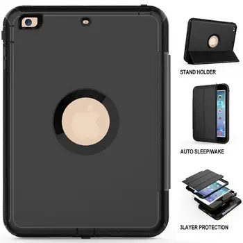 

Case Original Smart Case for Ipad Mini 3 2 1 A1599 A1600 A1601 PU Leather Cover Auto Sleep Protective Shell+Stylus Pen+Gift.