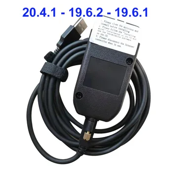 

10pcs/lot Auto Tester Cable 19.6.2 OBDII 16pin Diagnostic Interface Release 1961 for VW AUDI SKODA ATMEGA162+16V8+FT232RQ(L)