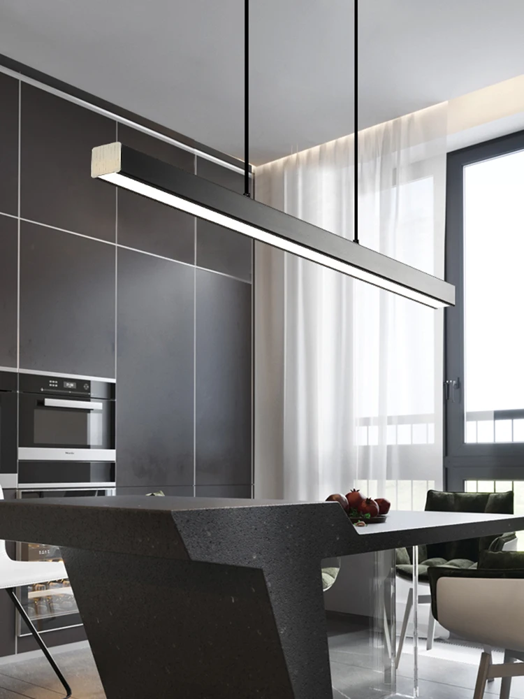 Modern minimalist LED bar chandelier restaurant hanging lamp office lighting Nordic living room bar lights, led chandelier,ceiling chandelier