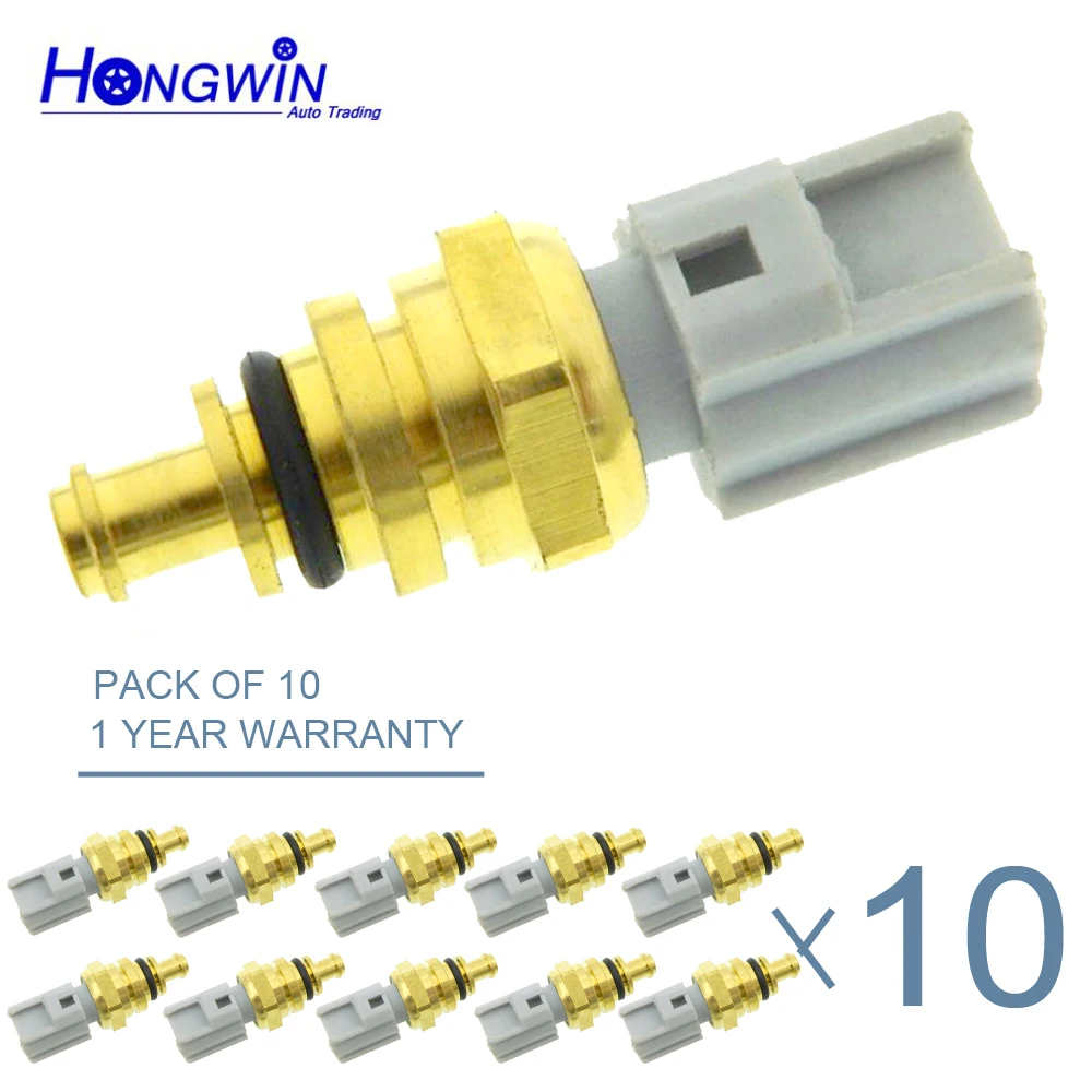 10 Pcs Aj0318840a Engine Coolant Water Temperature Sensor For Ford