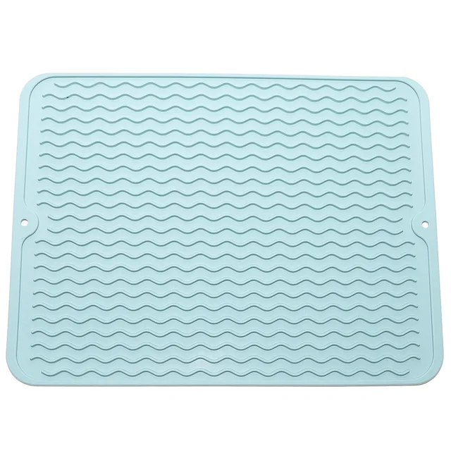 Silicon Dish Drying Mats Kitchen  Silicone Dish Drying Mat Table