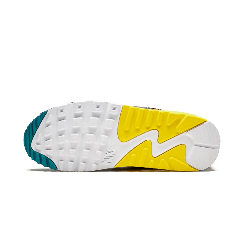 Оригинальные женские кроссовки NIKE AIR MAX 90, классические кроссовки для бега, дышащие, амортизирующие, Нескользящие, прочные, 768887-201
