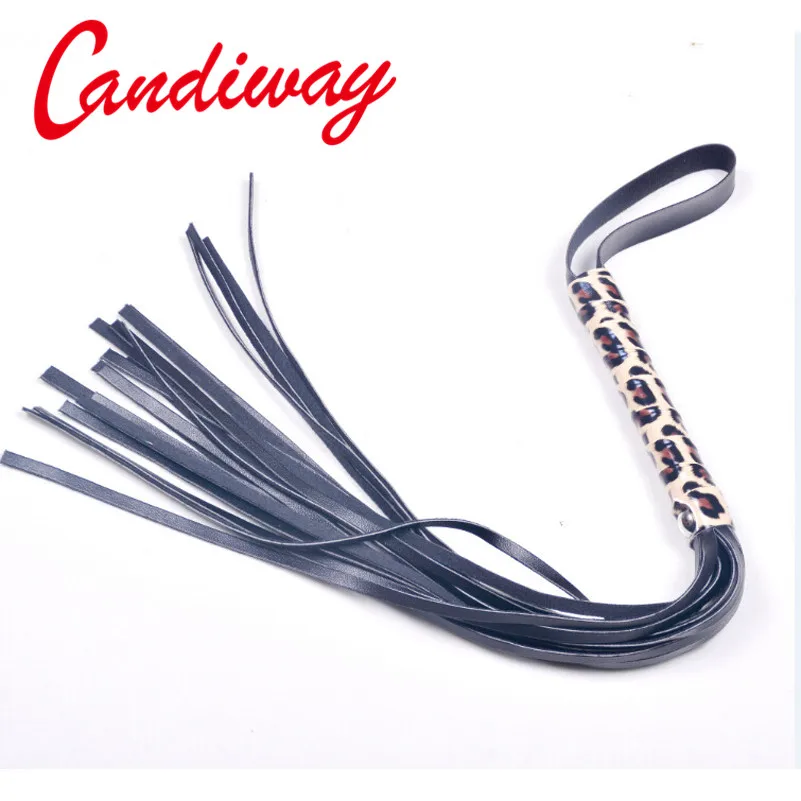 Кнут леопард для БДСМ игр 1 шт.|Бондажные принадлежности| |