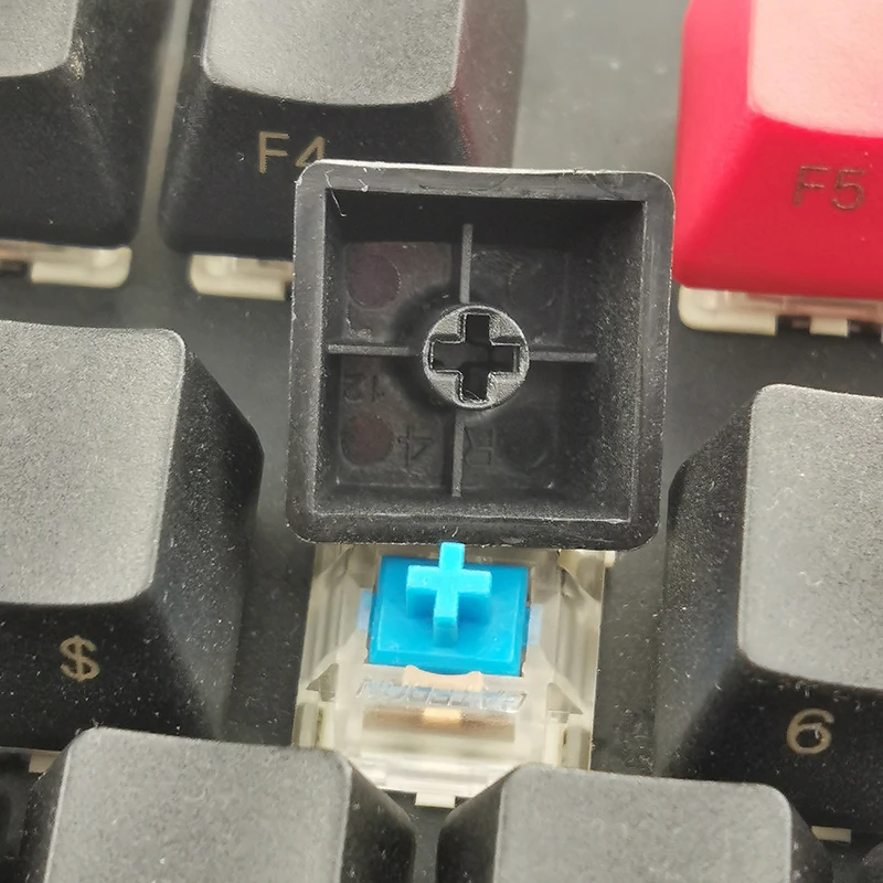 104 IDOBAO Oem профиль боковая печать Pbt колпачки для ключей черный и красный цвет ANSI