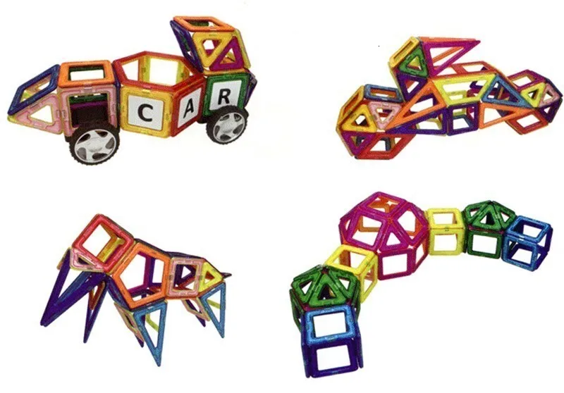 Vavis Tovey Мини DIY Разнообразие магический магнит тянет магнитные строительные блоки собранные подарки детям
